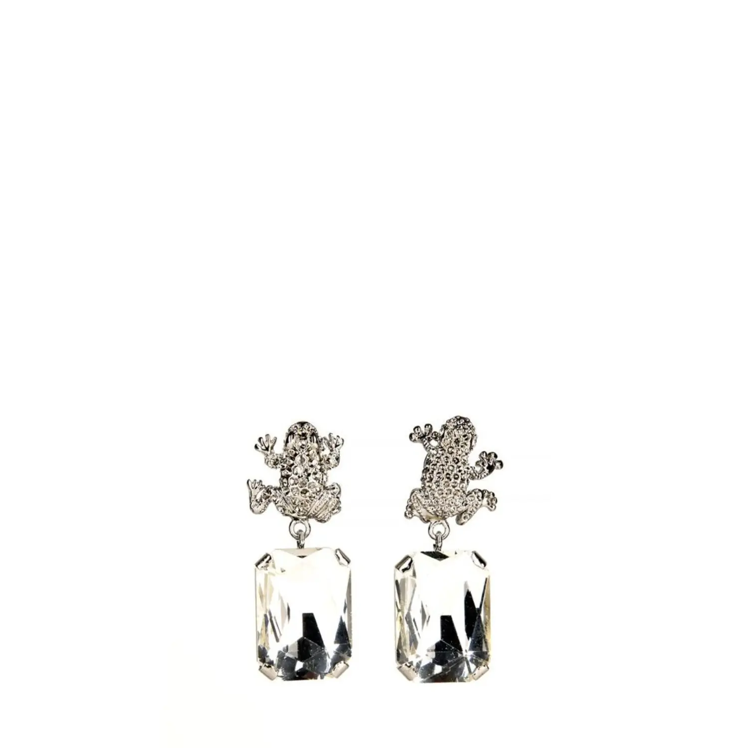 Orecchini Armonia color Argento con motivo Rana