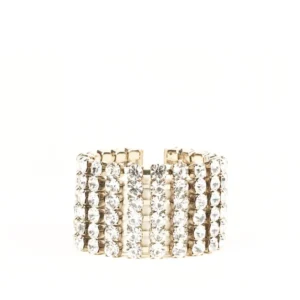 Braccialetto Asteria fili di Strass color Argento