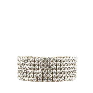 Choker Asteria fili di Strass in Argento