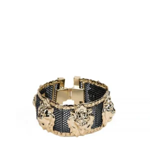 Bracciale Heritage con Testa di Leoni