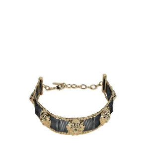 Choker Heritage con le Teste di Leoni