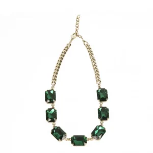 Collana Pax con Cristalli color Verde