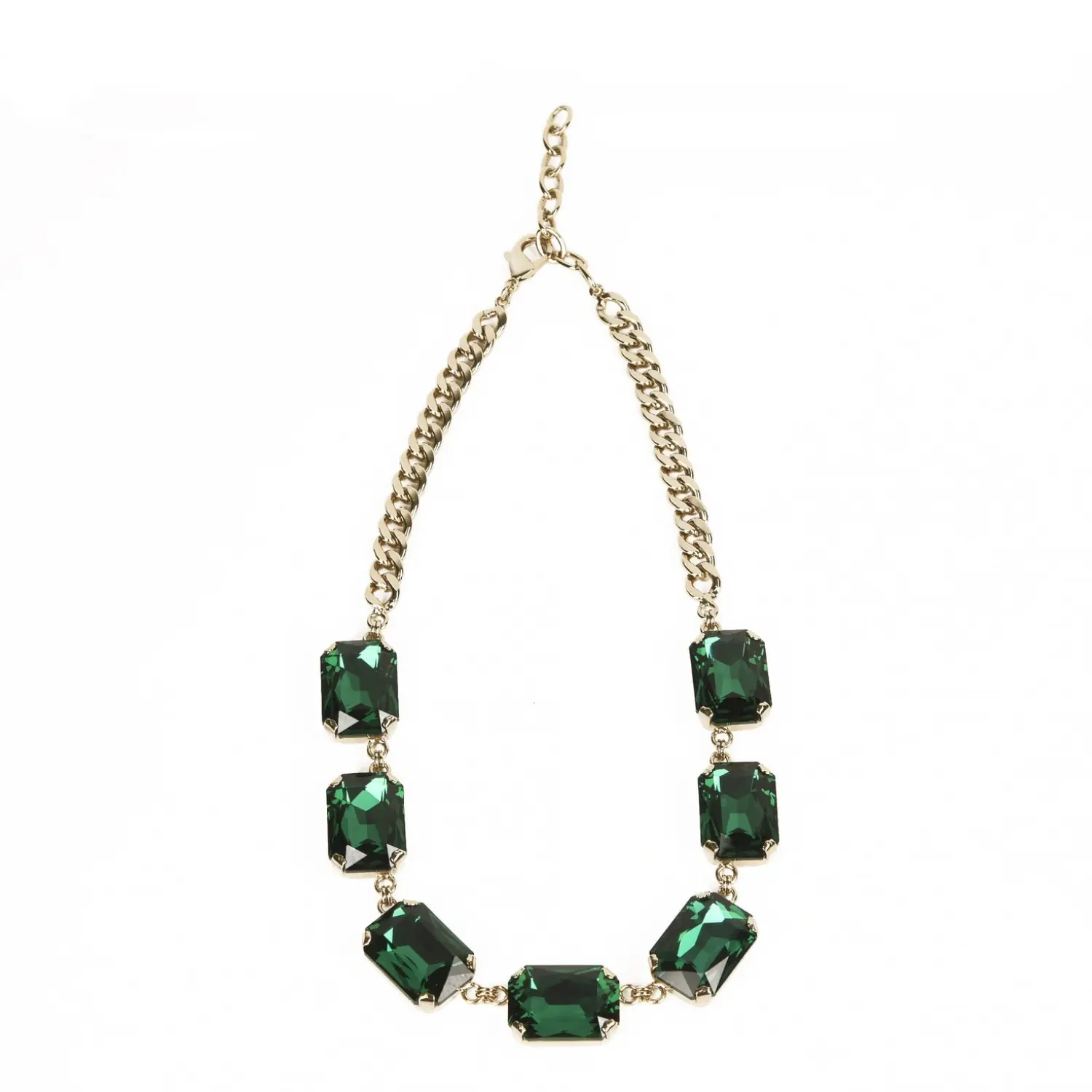 Collana Pax con Cristalli color Verde