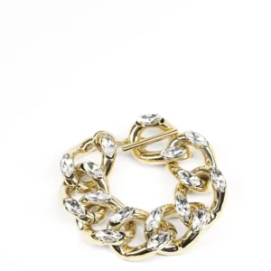 Bracciale Veronica a Catena con Cristalli