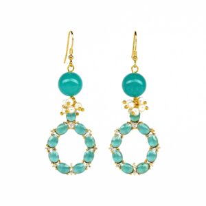 Orecchini Iride color Verde