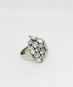 Anello Amelia con Cristalli