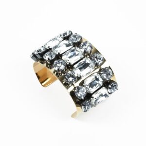 Bracciale Dalia Cuff con i Cristalli